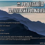 22. natječaj planinarske fotografije HPD-a Mosor